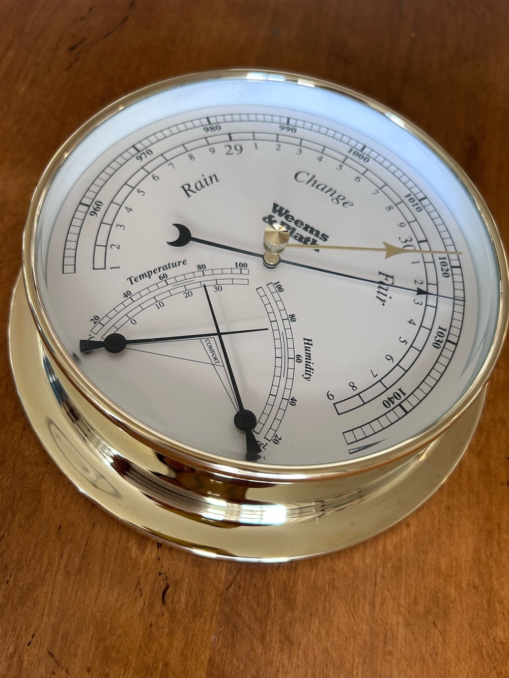 Weems & Plath Endurance 145 Barometer & Comfortmeter - retails for $432